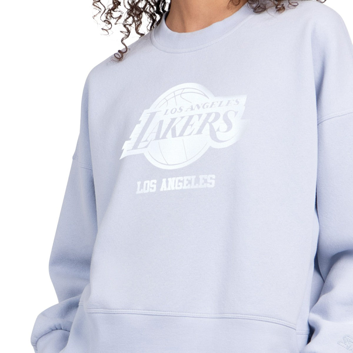 Los Angeles Lakers Starter Women's Pastel Boxy Sweatshirt