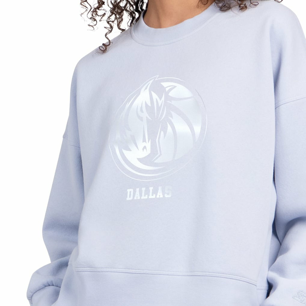 Dallas Mavericks Starter Women's Pastel Boxy Sweatshirt sale
