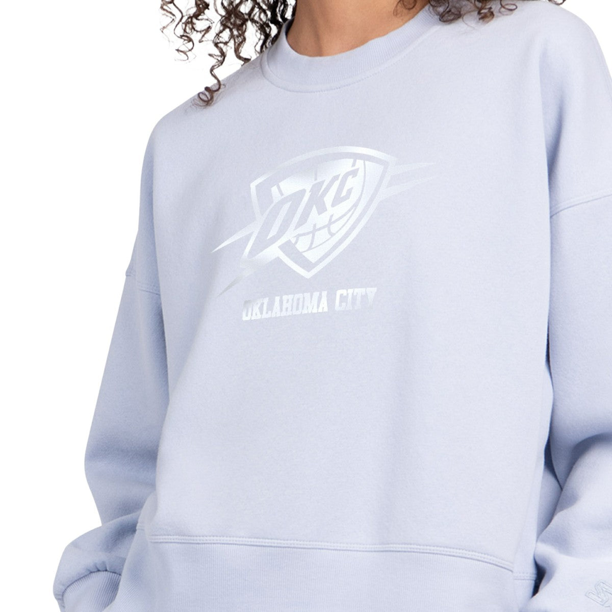 Oklahoma City Thunder Starter Women's Pastel Boxy Sweatshirt