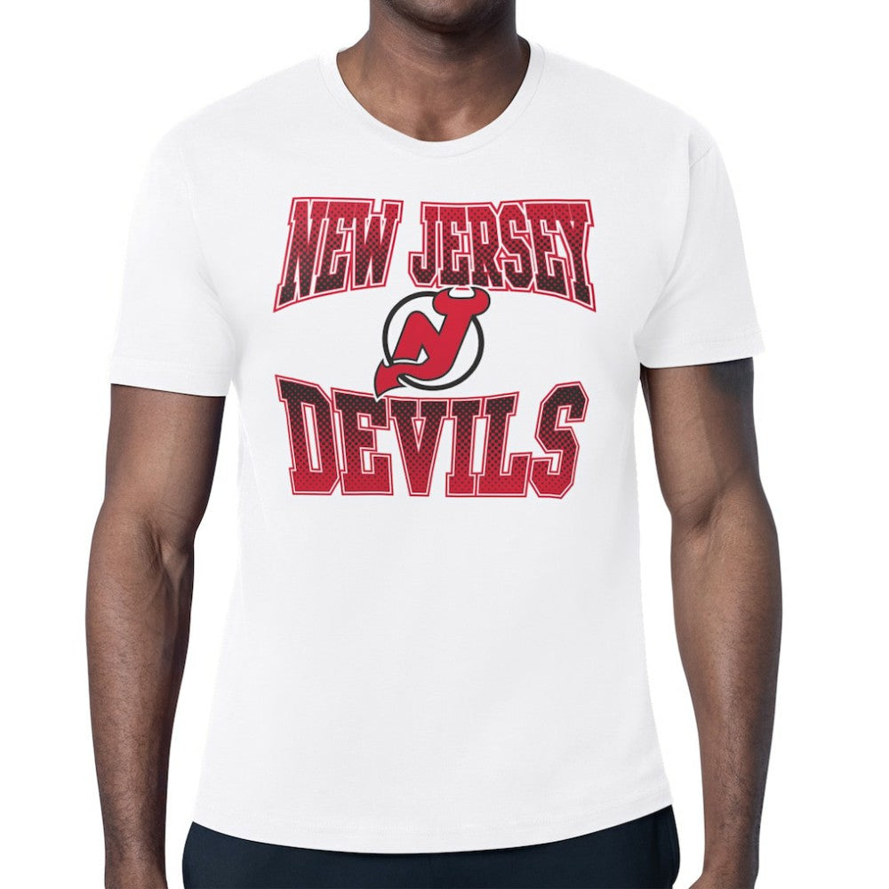 NHL New Jersey Devils Starter Comic Style Team Graphic T-Shirt