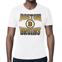NHL Boston Bruins Starter Comic Style Team Graphic T-Shirt