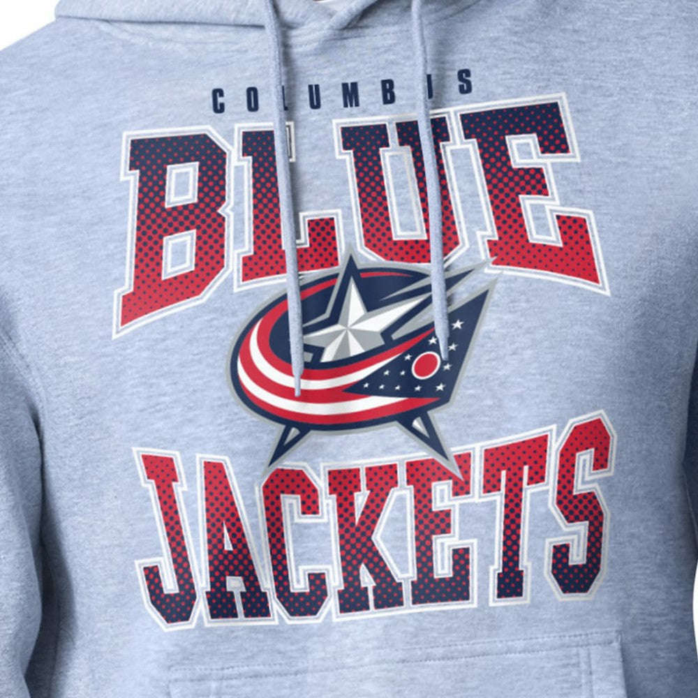 NHL Columbus Blue Jackets Starter Comic Style Team Graphic Hoodie