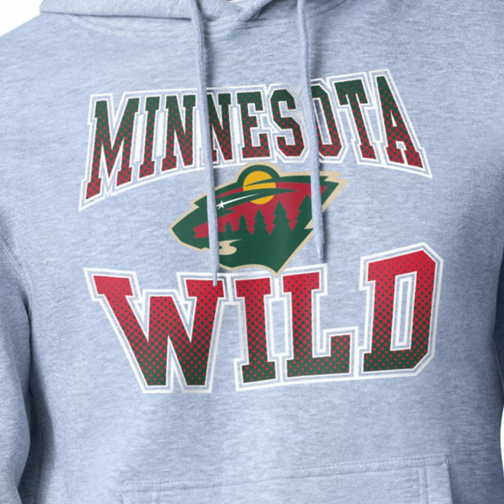 NHL Minnesota Wild Starter Comic Style Team Graphic Hoodie