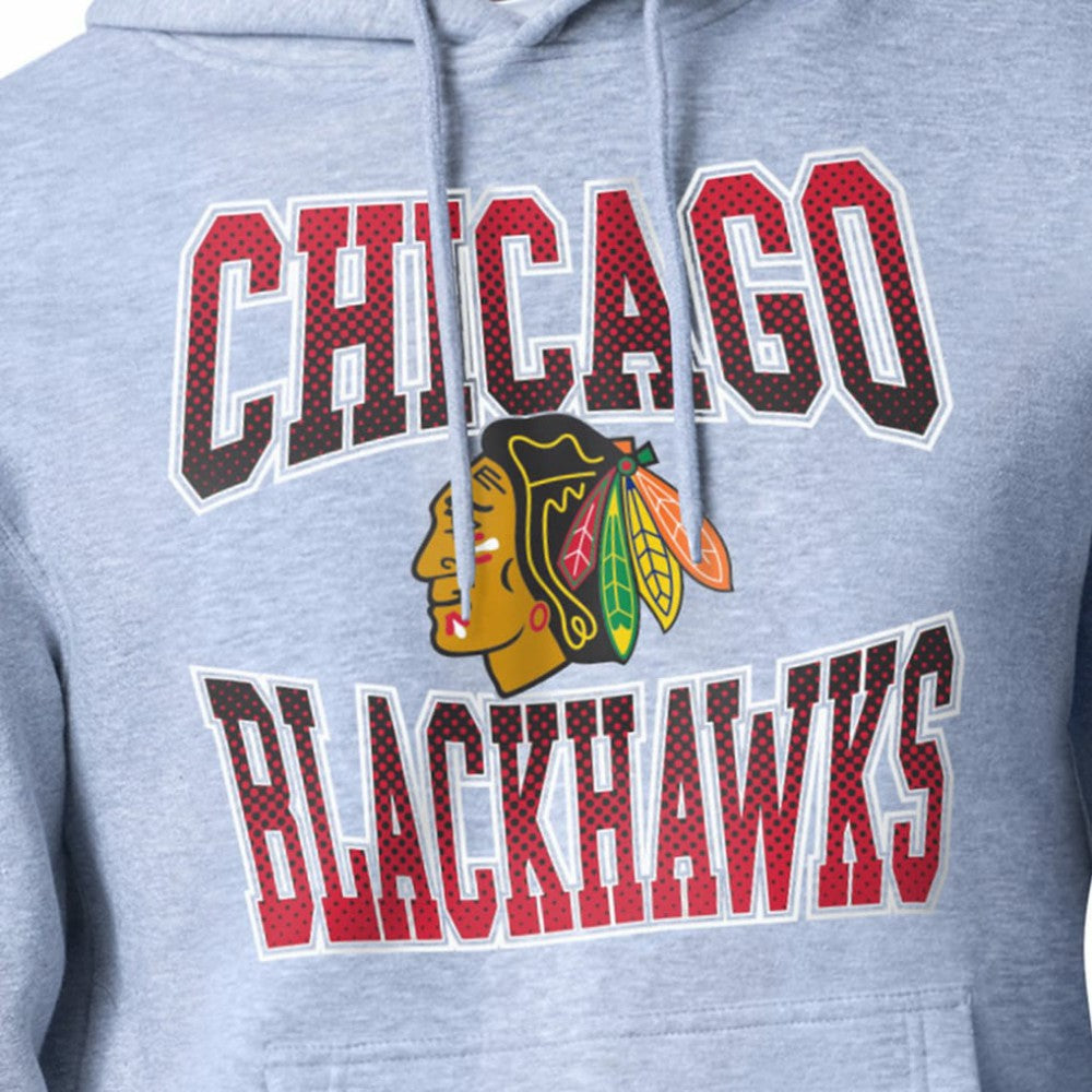 NHL Chicago Blackhawks Starter Comic Style Team Graphic Hoodie