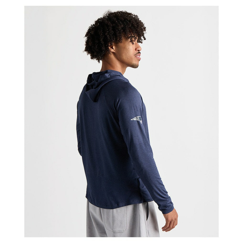 Charles River x  Cayak Hooded Long Sleeve T-Shirt - New England Patriots T-shirts