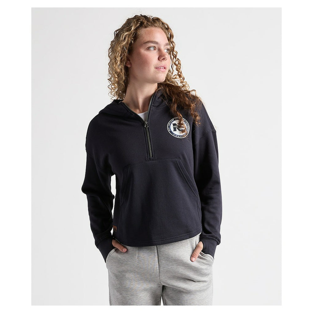 Charles River x  Women's Willow Fleece Quarter-Zip Hoodie - New England Patriots Hoodies