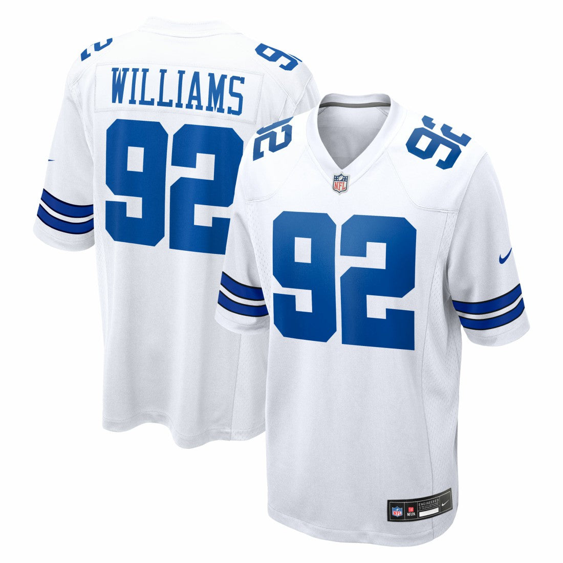 Quinnen Williams  Game Jersey - Dallas Cowboys Jerseys