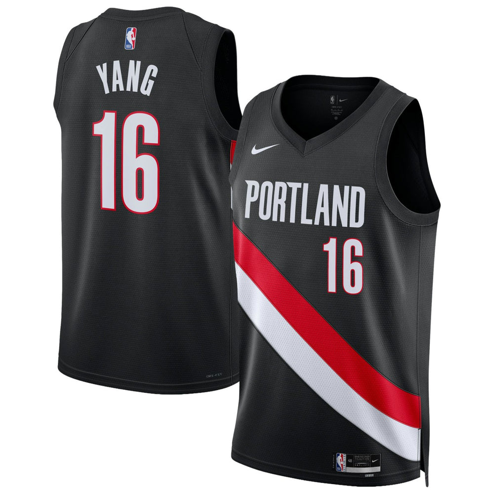 Nike Yang Hansen Portland Trail Blazers Unisex Swingman Jersey