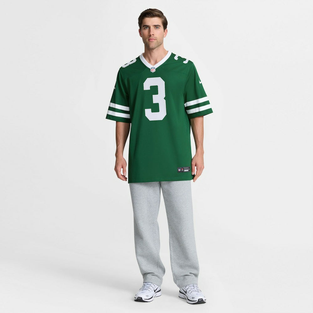 John Metchie III  Team Game Jersey - New York Jets Jerseys