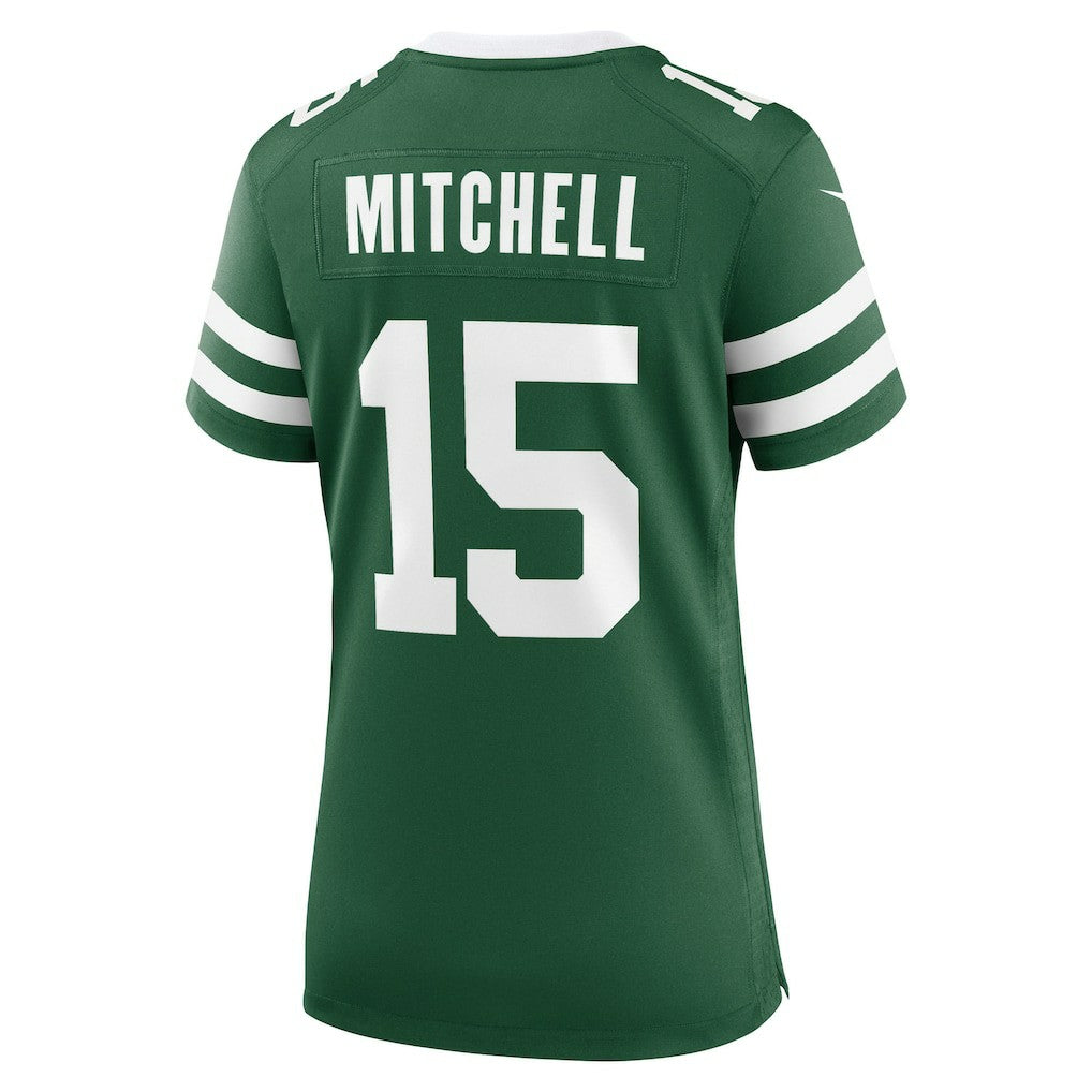 Adonai Mitchell  Women's Team Game Jersey - New York Jets Jerseys