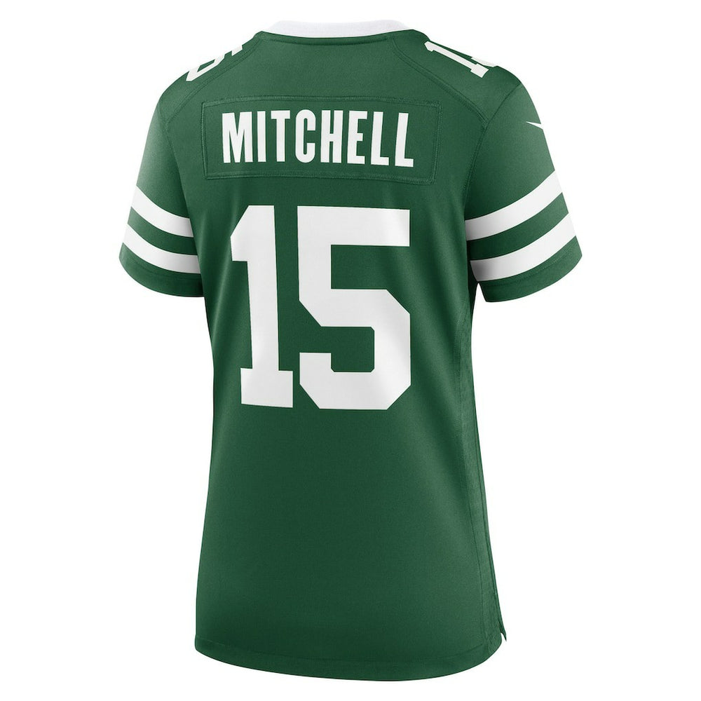 Adonai Mitchell  Women's Team Game Jersey - New York Jets Jerseys