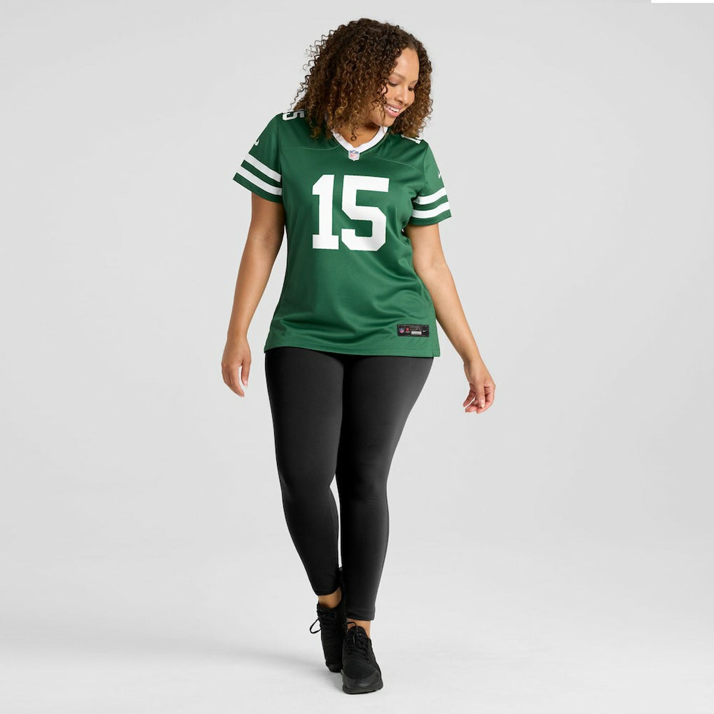 Adonai Mitchell  Women's Team Game Jersey - New York Jets Jerseys