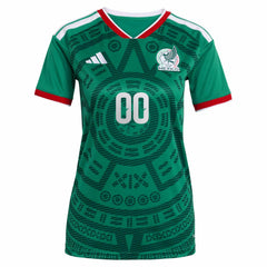 Mexico National Team Women's 2026 Home Replica Custom Jersey