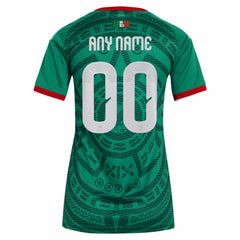 Mexico National Team Women's 2026 Home Replica Custom Jersey