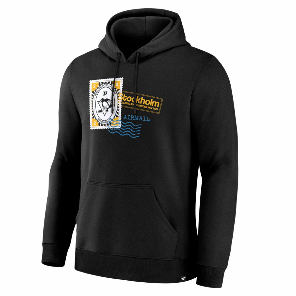 NHL Pittsburgh Penguins 2025 NHL Global Series Hometown To Stockholm Legacy Hoodie