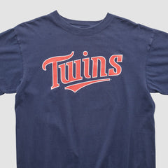 Navy Minnesota Twins Majestic 2000s T-shirt