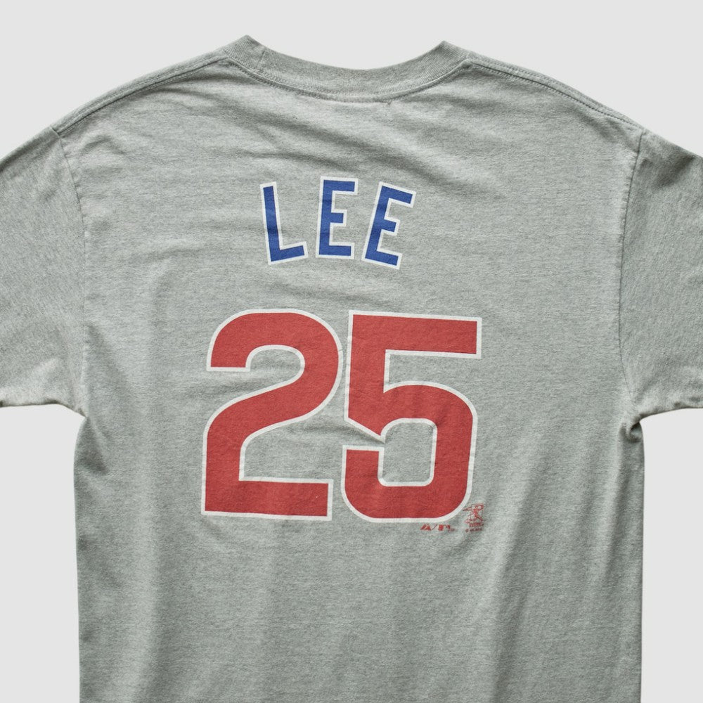 Heather Gray Chicago Cubs Majestic 2010 T-shirt
