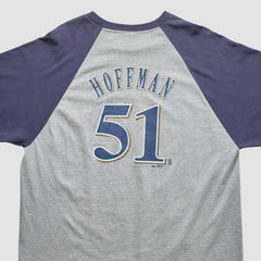 Gray Milwaukee Brewers Majestic 2000s T-shirt