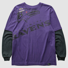 Reebok 2010s Long Sleeve T-shirt - Baltimore Ravens T-shirts