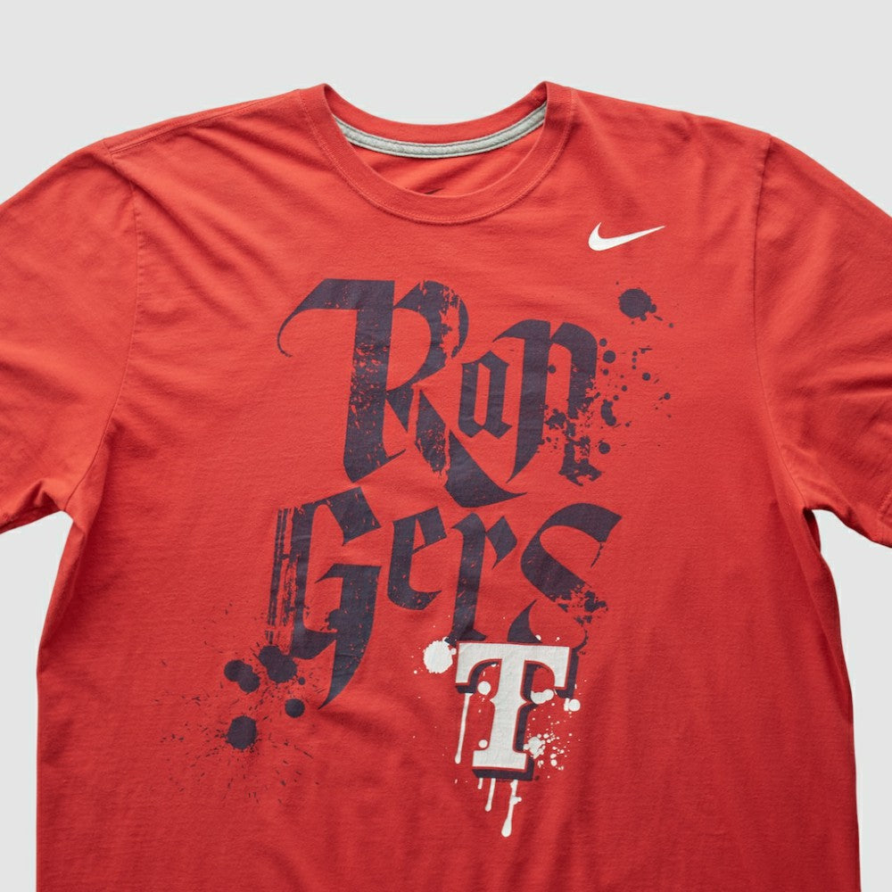 Red Texas Rangers Nike 2010s T-shirt