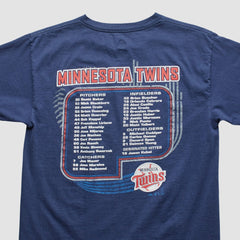 Navy Minnesota Twins Majestic 2009 T-shirt