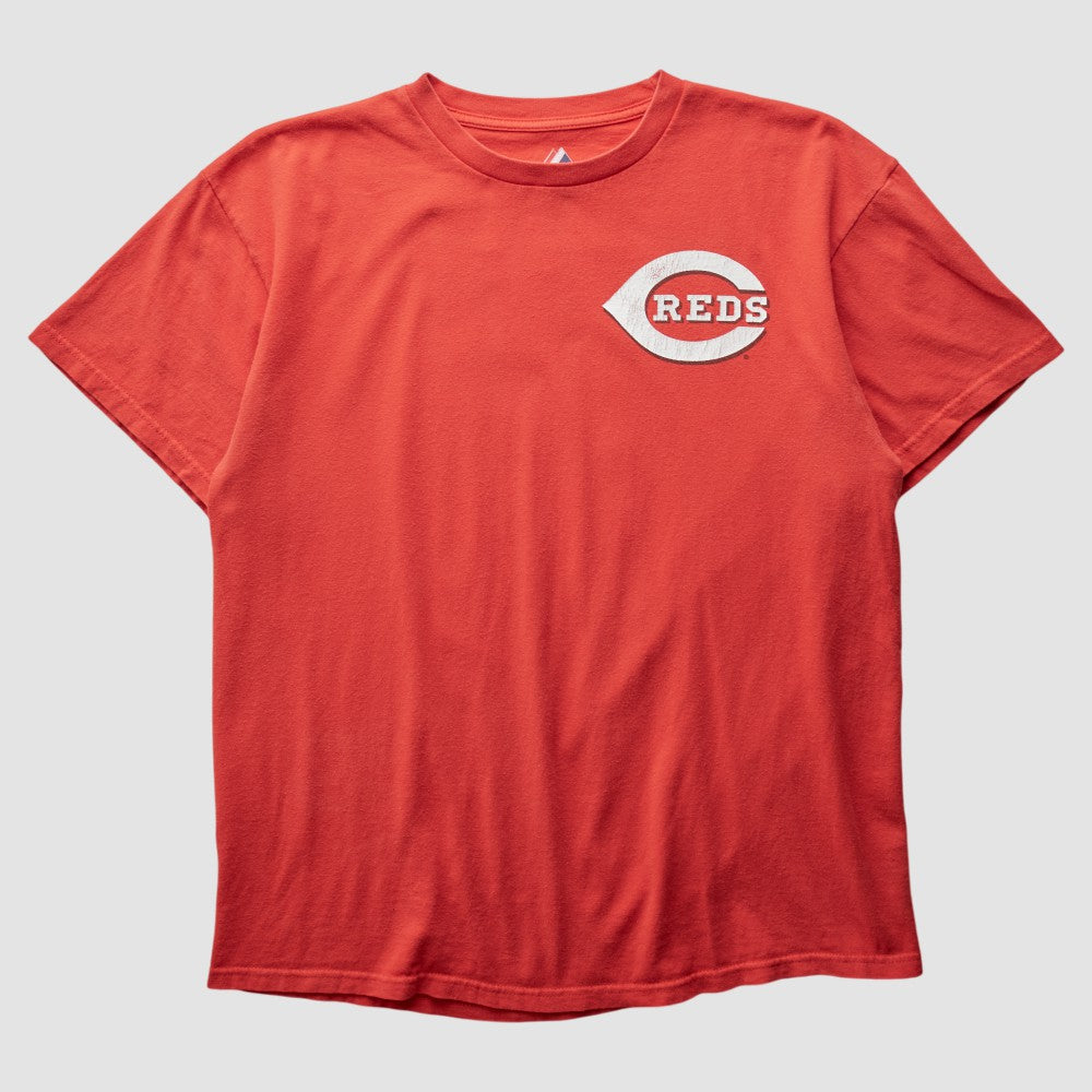 Red Cincinnati Reds Majestic 2000s T-shirt