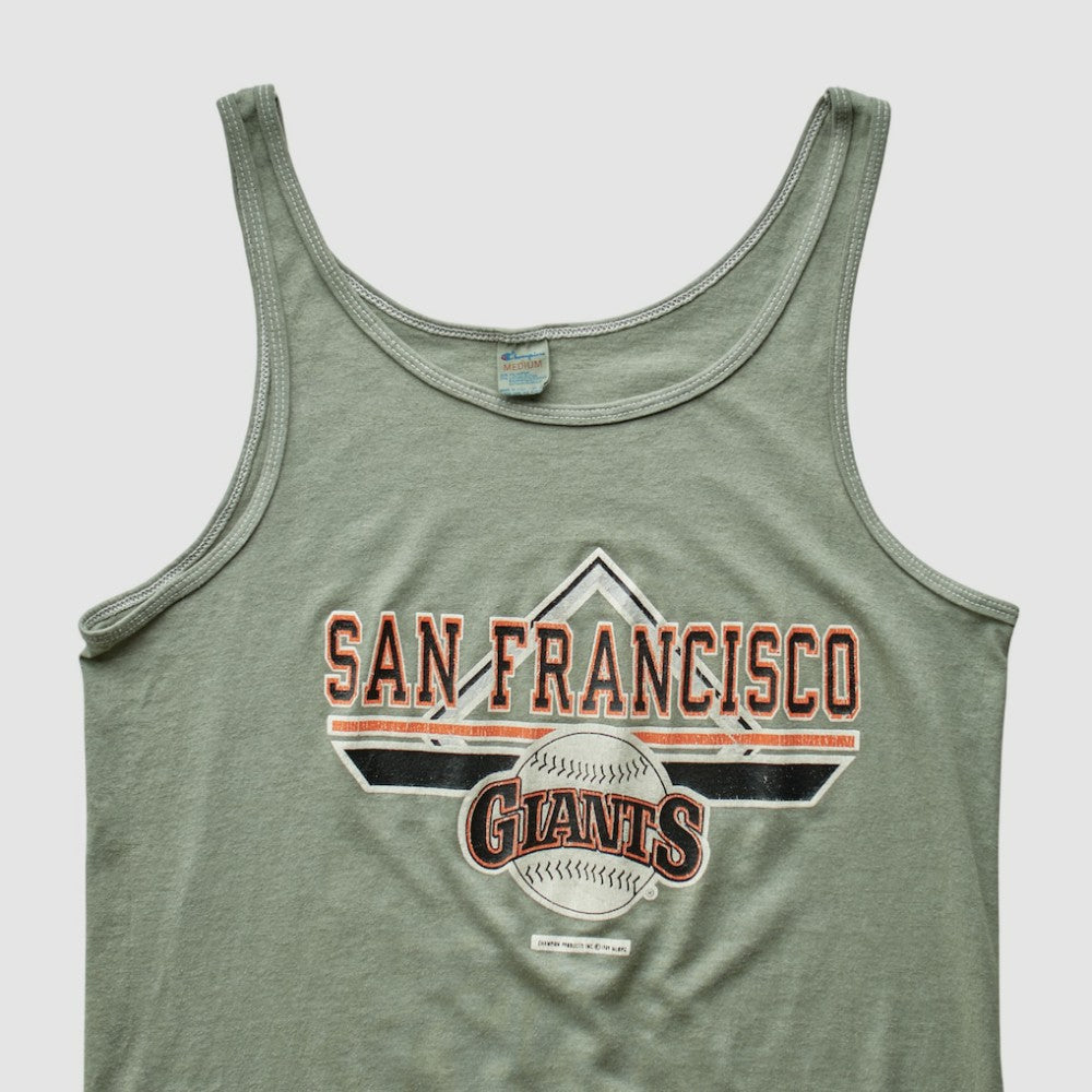 Olive San Francisco Giants Champion 90s Tank