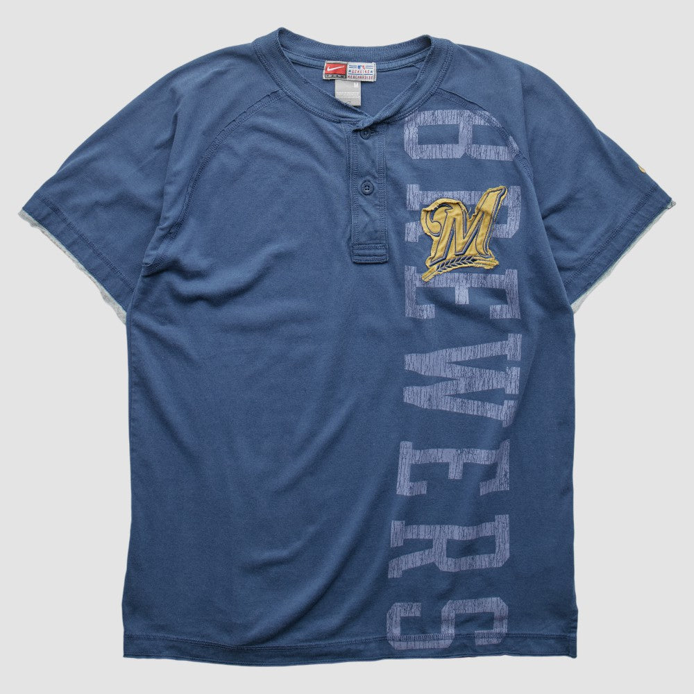 Blue Milwaukee Brewers Nike 2000s T-shirt