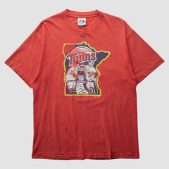 Red Minnesota Twins Majestic 2010 T-shirt