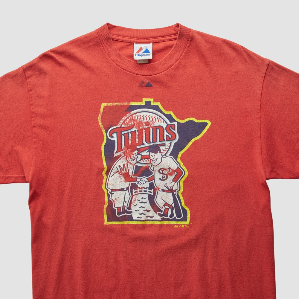 Red Minnesota Twins Majestic 2010 T-shirt