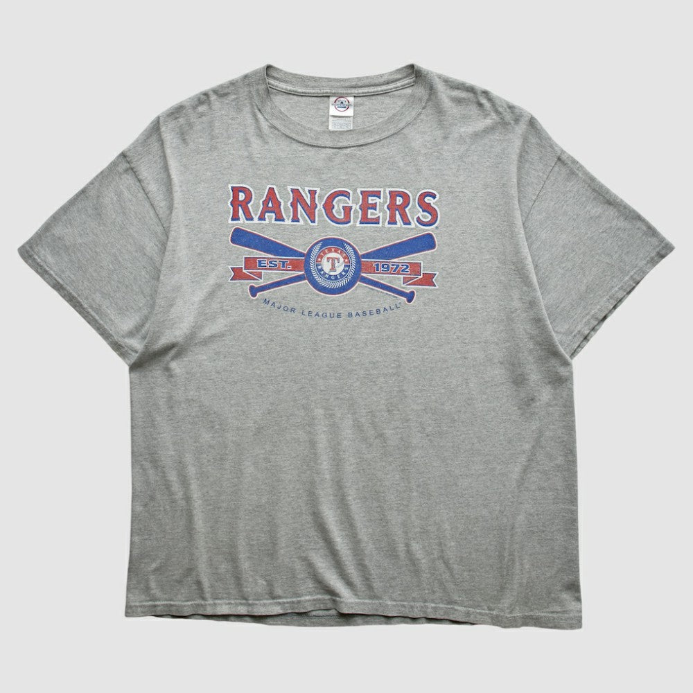 Heather Gray Texas Rangers Delta 2000s T-shirt