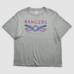Heather Gray Texas Rangers Delta 2000s T-shirt
