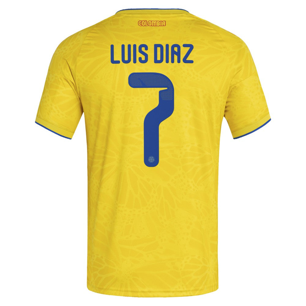 Luis Diaz Colombia National Team 2026 Home Replica Jersey