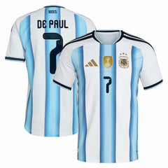 Rodrigo De Paul Argentina National Team 2026 Home Jersey