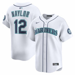 White Josh Naylor Seattle Mariners Nike Home Limited Jersey