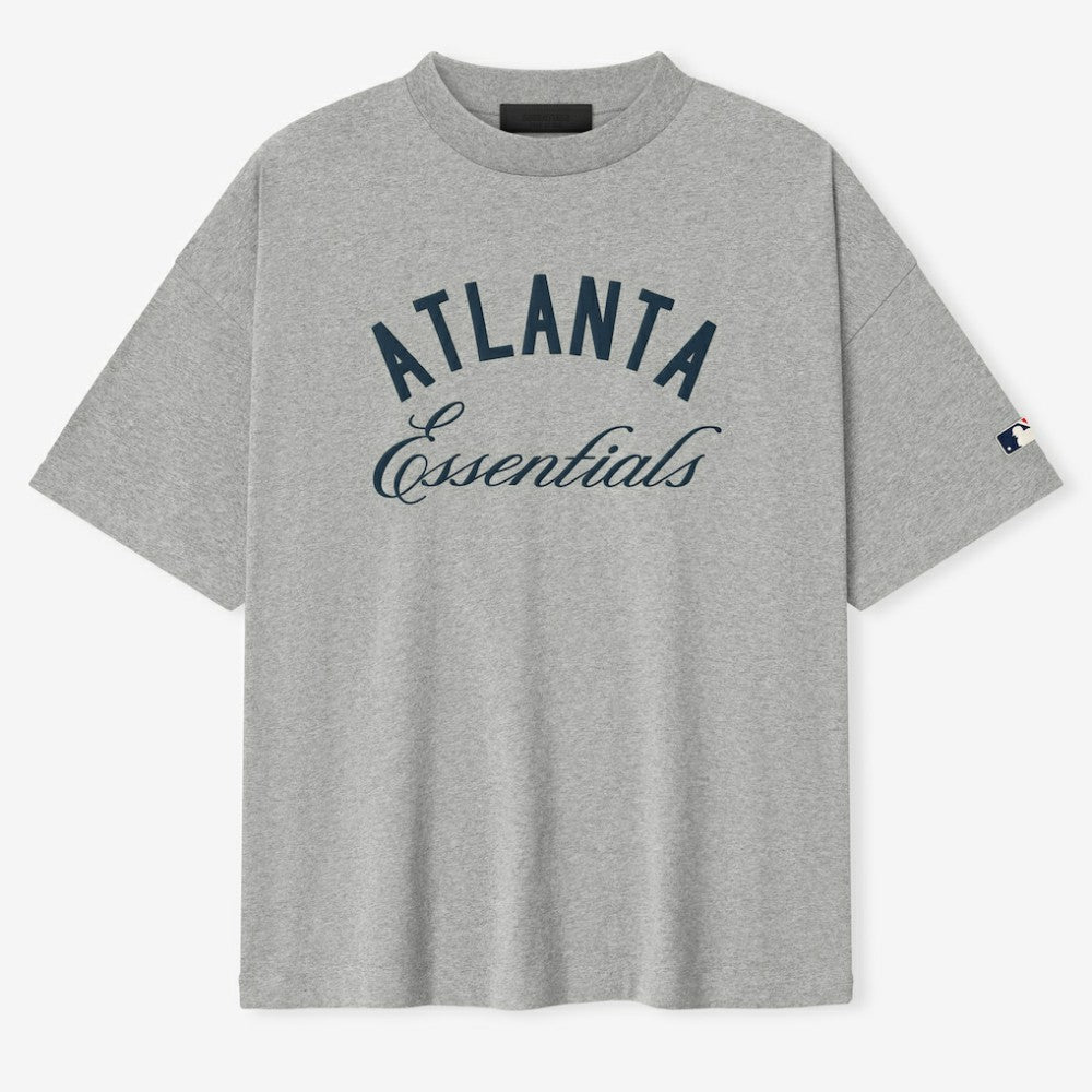 Heather Gray Atlanta Braves Fear of God x MLB Unisex 90's T-Shirt