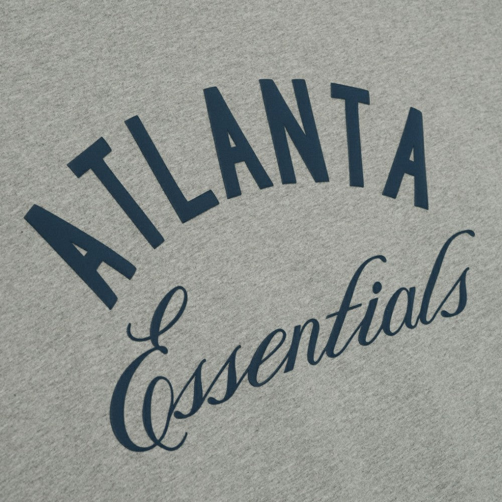 Heather Gray Atlanta Braves Fear of God x MLB Unisex 90's T-Shirt