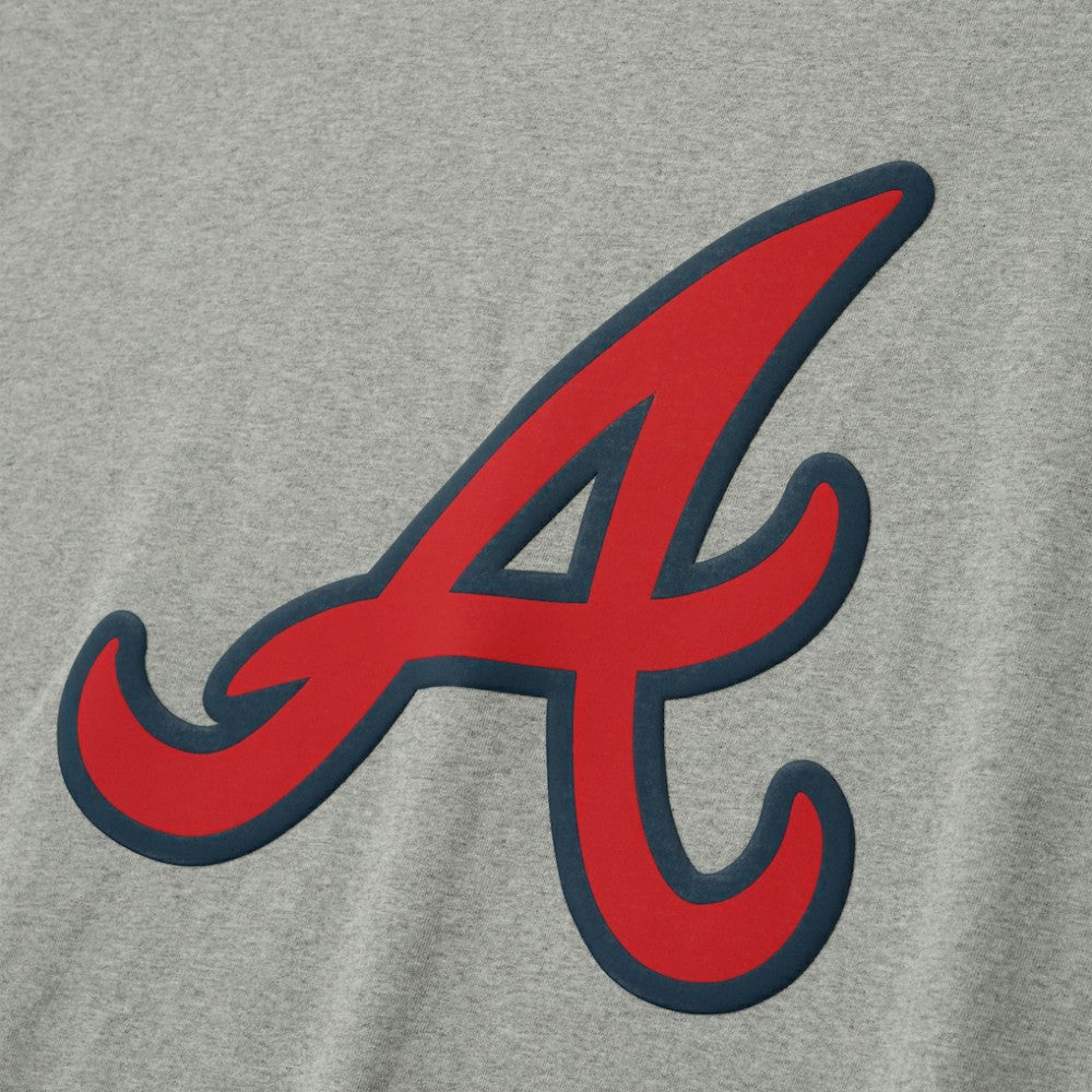 Heather Gray Atlanta Braves Fear of God x MLB Unisex 90's T-Shirt