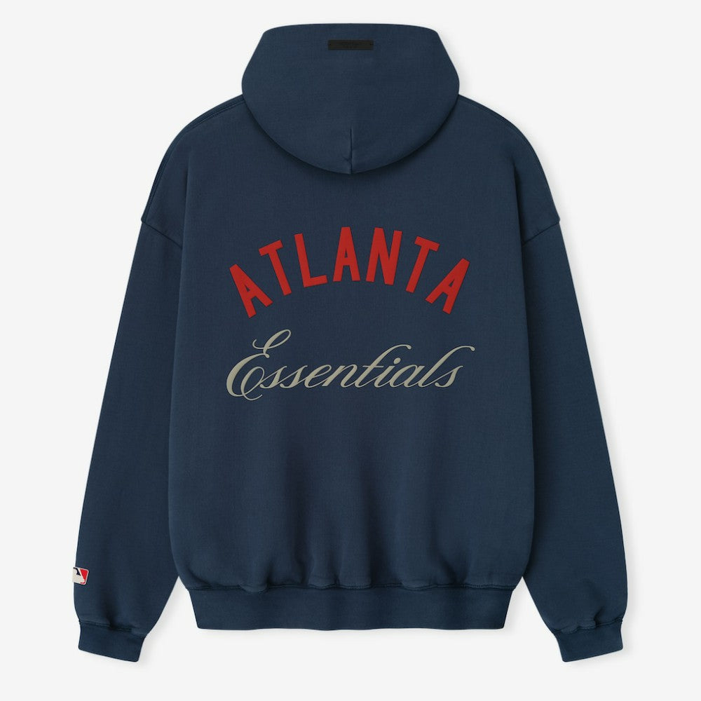 Navy Atlanta Braves Fear of God x MLB Unisex Sport Hoodie