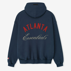 Navy Atlanta Braves Fear of God x MLB Unisex Sport Hoodie