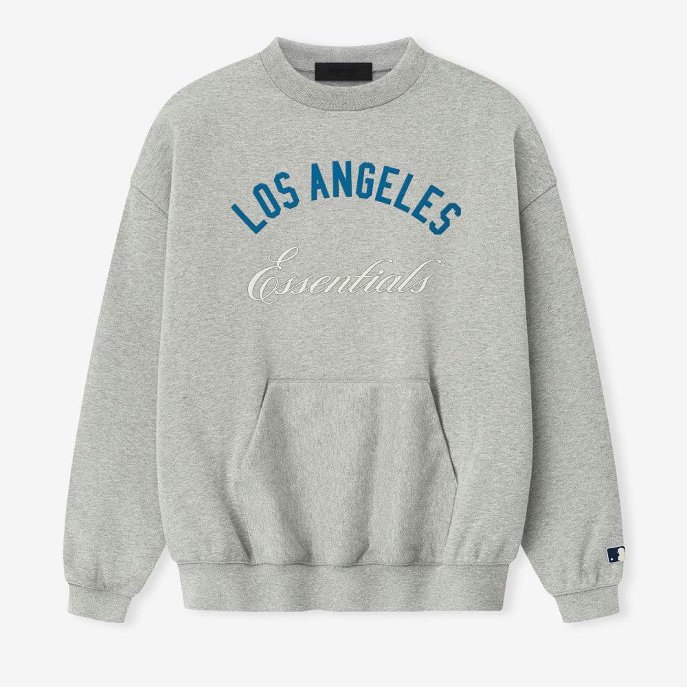 Heather Gray Los Angeles Dodgers Fear of God x MLB Unisex Sport Sweatshirt