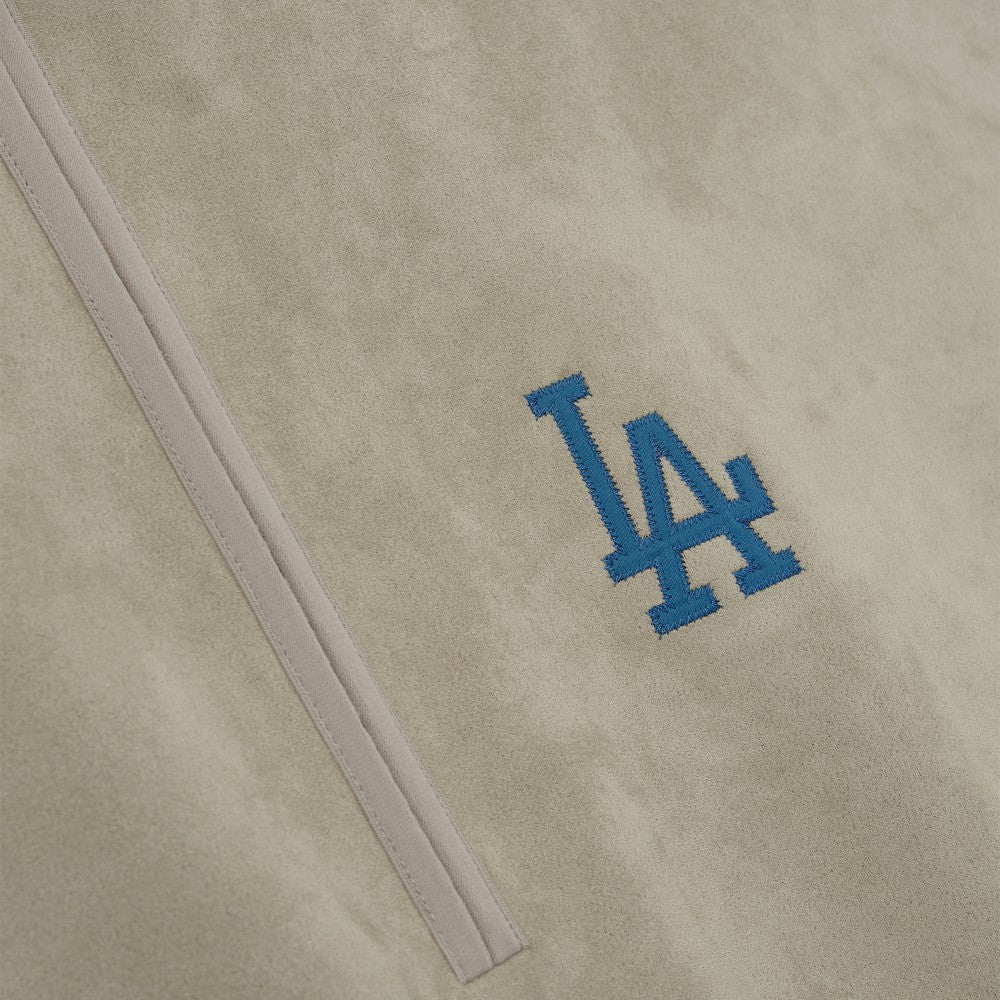 Gray Los Angeles Dodgers Fear of God x MLB Unisex Modern Suede Half-Zip Jacket