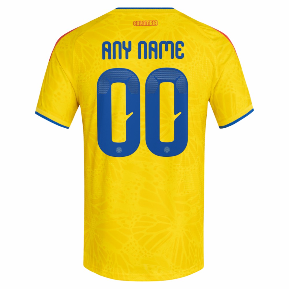 Colombia National Team FIFA x World Cup 2026 Home On Field Custom Jersey
