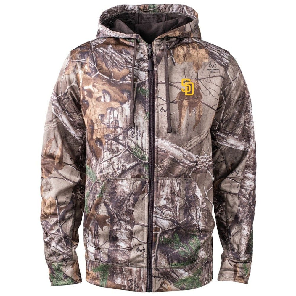 Camo San Diego Padres Dunbrooke Trophy Realtree Full-Zip Hoodie