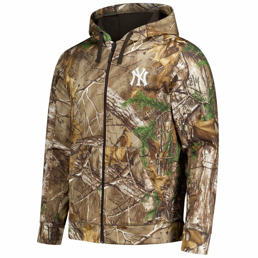 Camo New York Yankees Dunbrooke Trophy Realtree Full-Zip Hoodie
