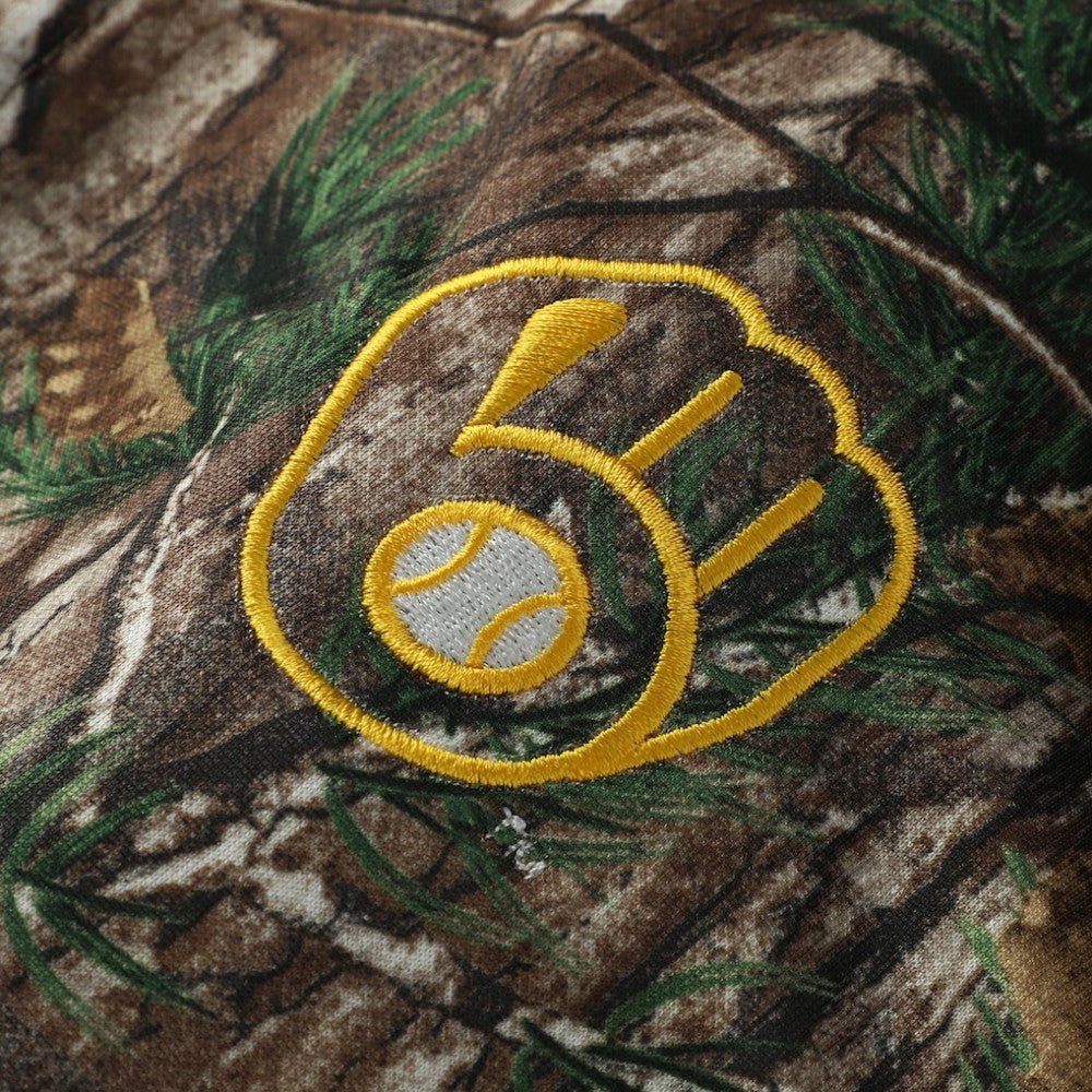 Camo Milwaukee Brewers Dunbrooke Trophy Realtree Full-Zip Hoodie
