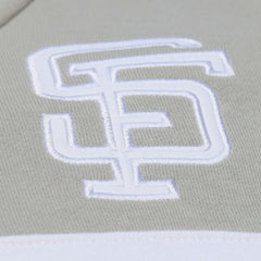 Gray San Francisco Giants Mitchell & Ness Cooperstown Collection Thunderstorm Head Coach Hoodie