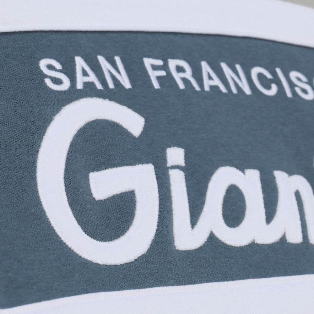 Gray San Francisco Giants Mitchell & Ness Cooperstown Collection Thunderstorm Head Coach Hoodie