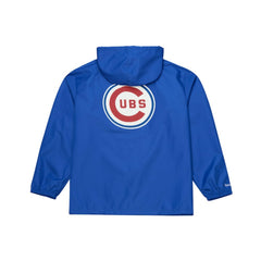 Royal Chicago Cubs Mitchell & Ness Full-Snap Hooded Coaches Jacket