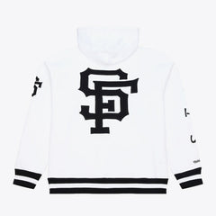 White San Francisco Giants Mitchell & Ness Cooperstown Collection Fleece Hoodie